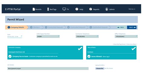 electronic permit to work software